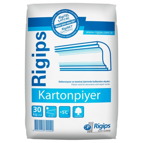 RİGİBS KARTONPİYER ALÇI (30 KG)
